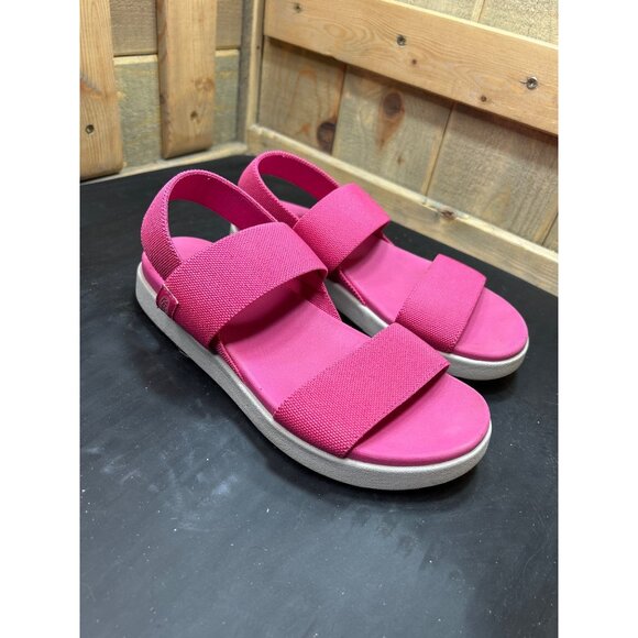 Keen Womens Elle Backstrap Sandals Size 8 Pink Lightweight Durable Casual Shoes - Picture 1 of 9
